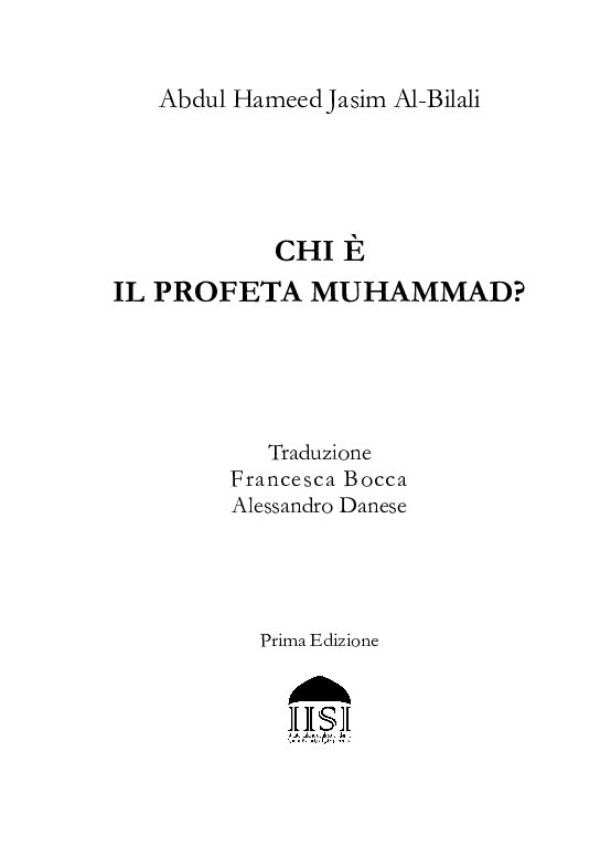 thumbnail of Chi è il Profeta Muhammad?